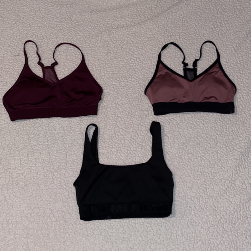 Bundle Of Three Victoria Secret Sports Bras